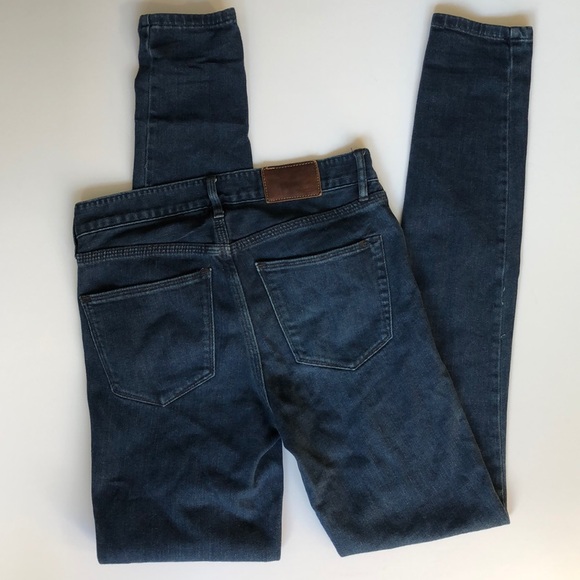 Madewell High Riser Skinny dark wash - Picture 2 of 5